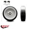 Service Caster SCC - 8" Rubber on Aluminum Wheel Only w/Ball Bearing-1/2" Bore-600 lbs Capacity SCC-RAB820 - alternate 3